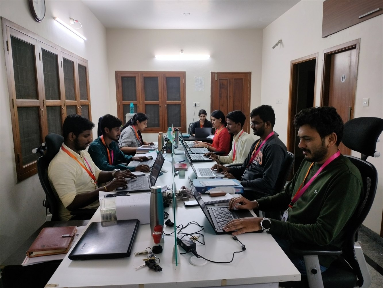 Team collaboration at Krutin Advisors