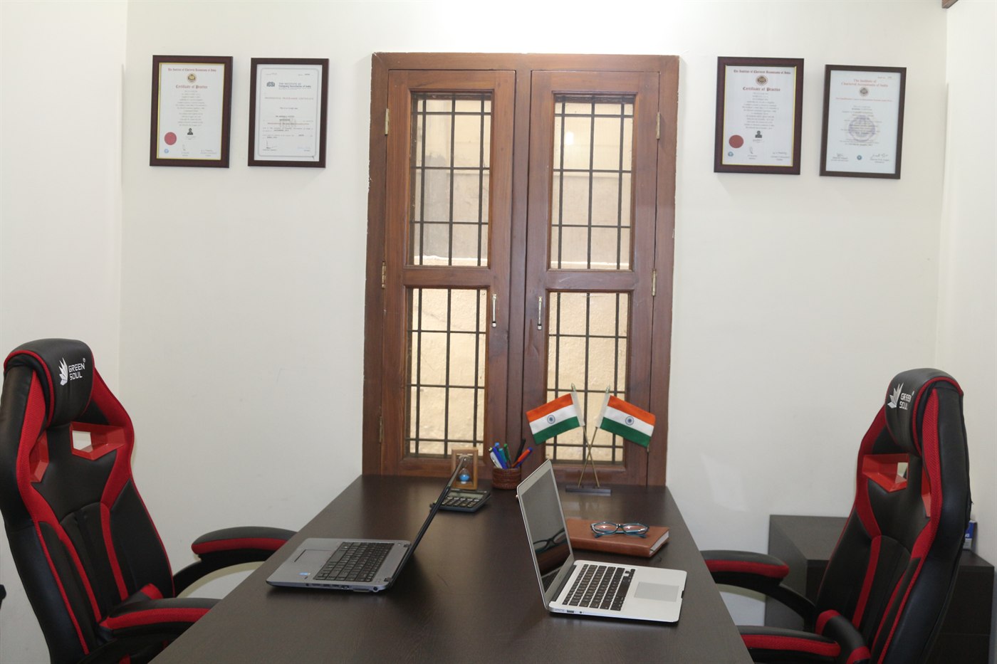 Meeting room at Krutin Advisors